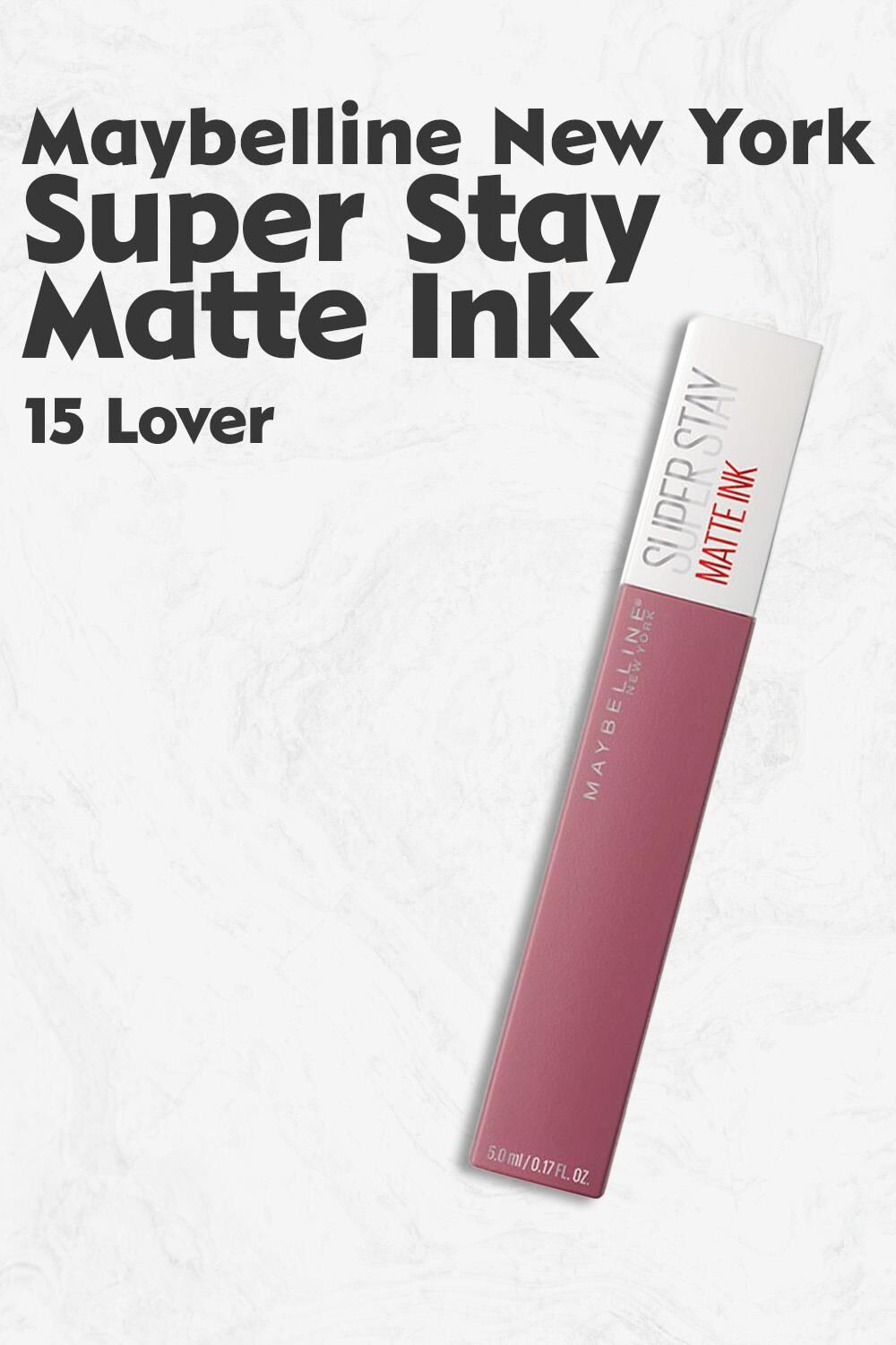 Maybelline Super Stay Matte Ink 15 Lover