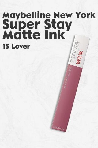 Maybelline Super Stay Matte Ink 15 Lover