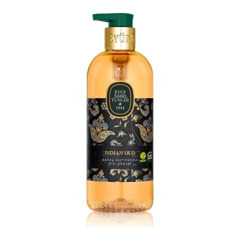 Eyüp Sabri Tuncer Indian Oud Doğal Zeytinyağlı Sıvı Sabun 500 Ml