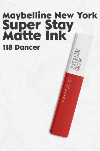 Maybelline Super Stay Matte Ink 118 Dancer