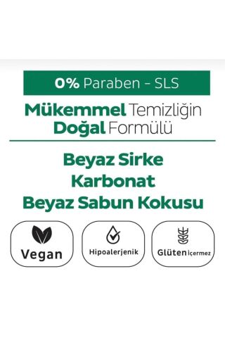 Yüzey Temizlik Havlusu 100adet Beyaz Sabun Sirkeli