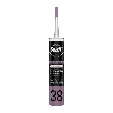 Selsil Selsil Silikonize Mastik 500 gr Beyaz