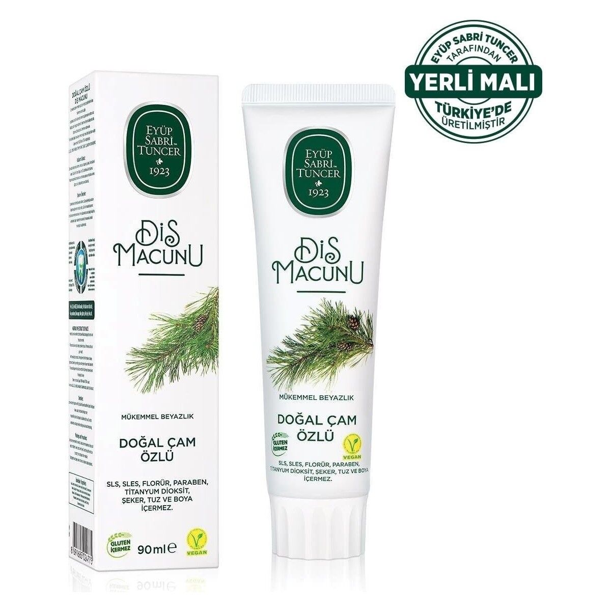 Eyüp Sabri Tuncer Doğal Çam Özlü Diş Macunu 90 ml