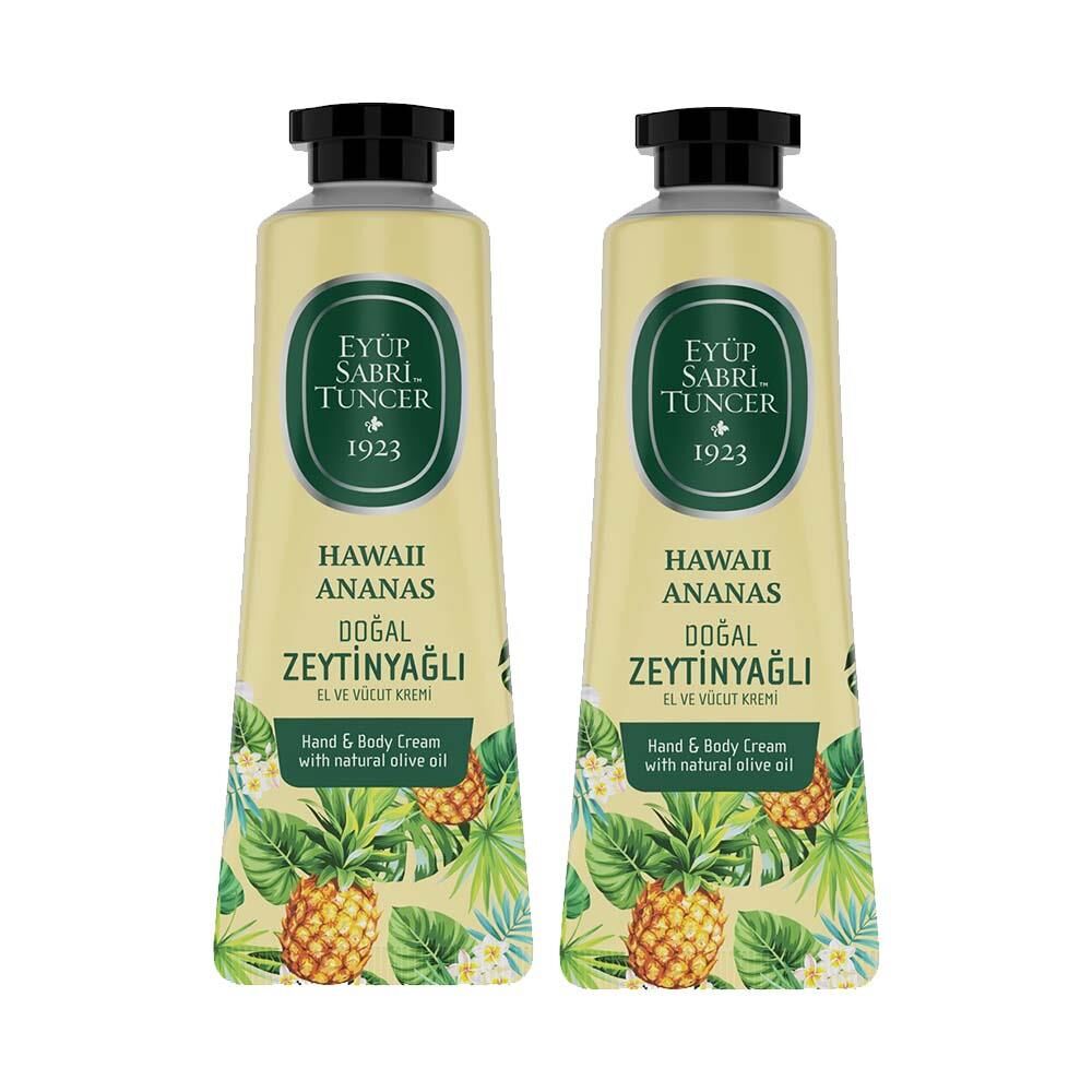 Eyüp Sabri Tuncer El ve Vücut Kremi Havaii Ananas 50 ml x 2