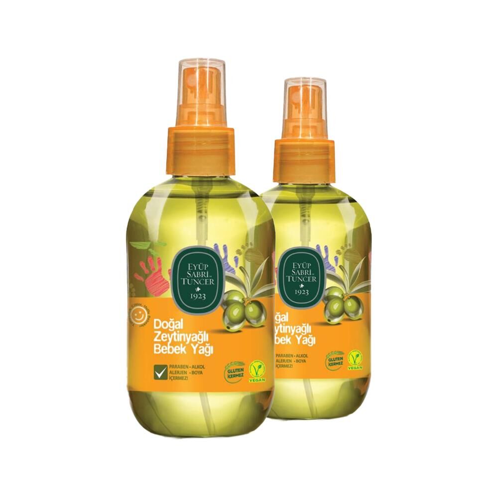 Eyüp Sabri Tuncer Doğal Zeytinyağlı Bebek Yağı 280 ml x 2