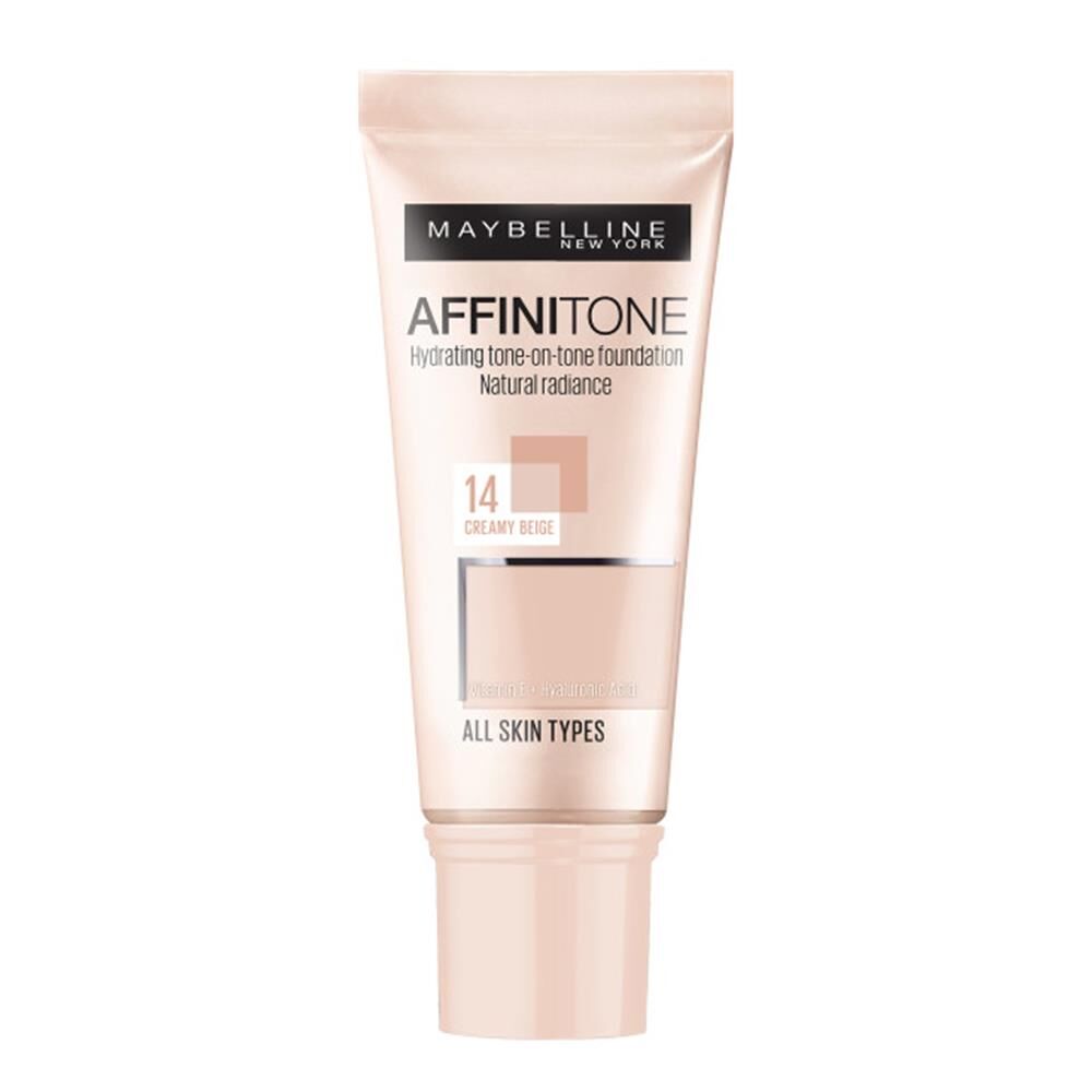 Maybelline New York Affinitone Fondöten 14 Creamy Beige