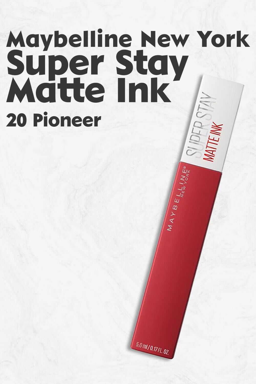 Maybelline Super Stay Matte Ink 20 Pioneer