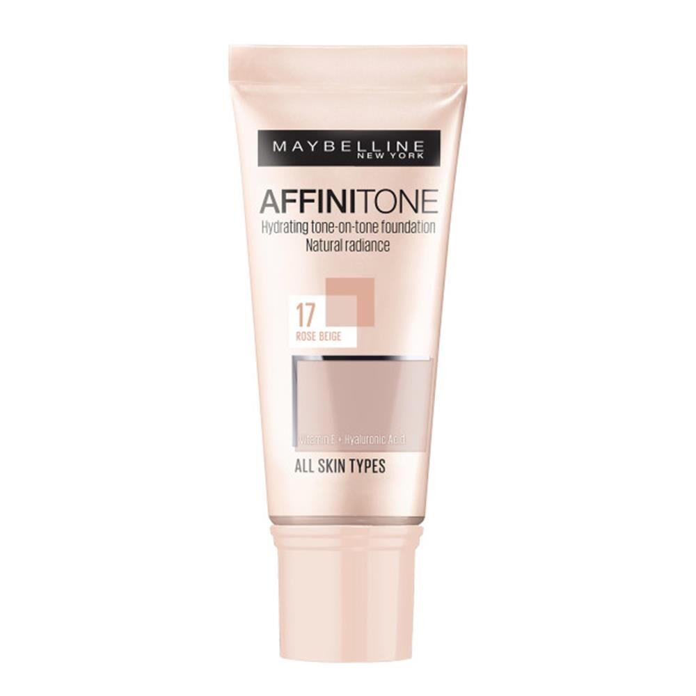Maybelline New York Affinitone Fondöten 17 Rose Beige