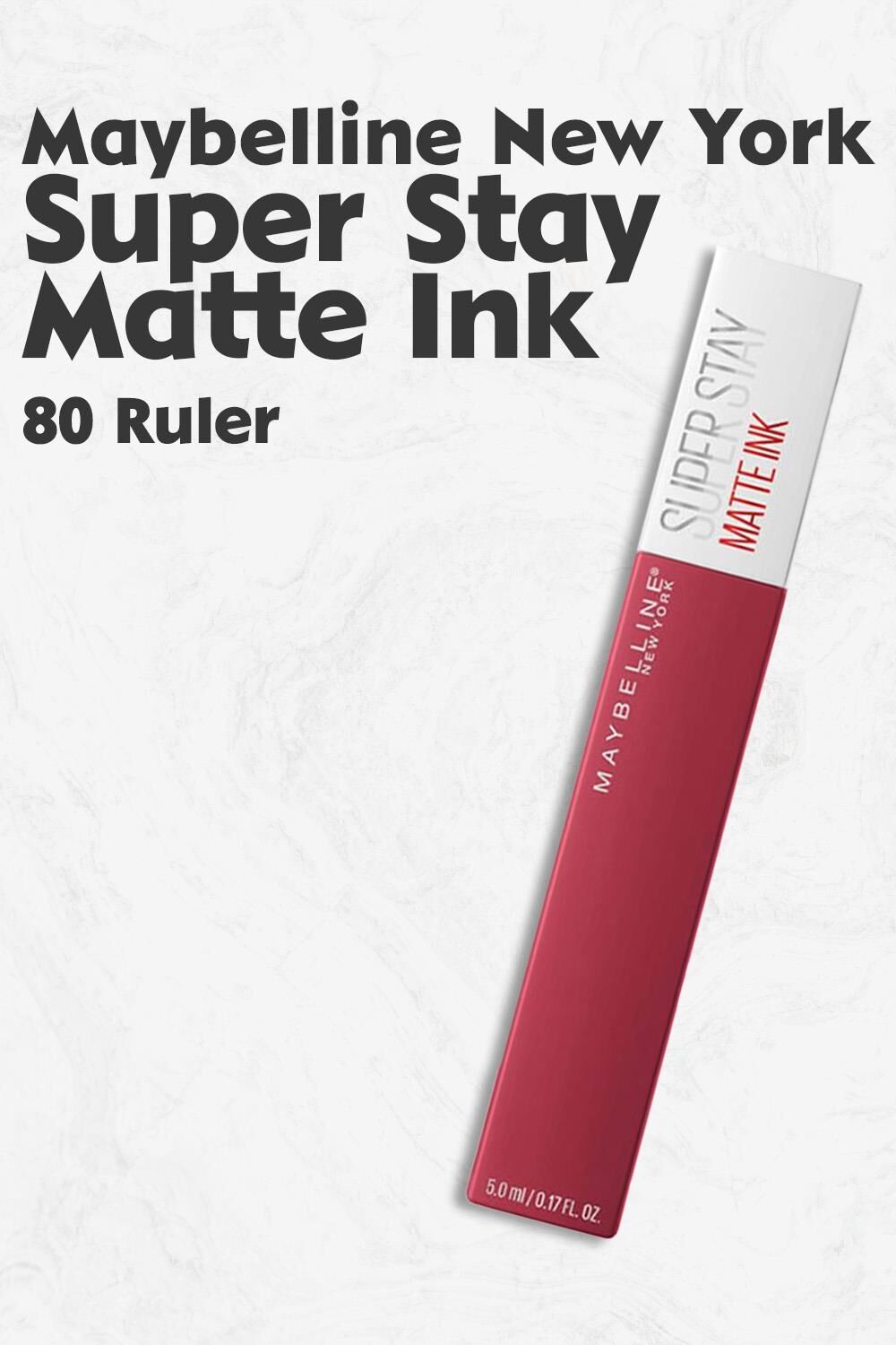 Maybelline Super Stay Matte Ink 80 Ruler