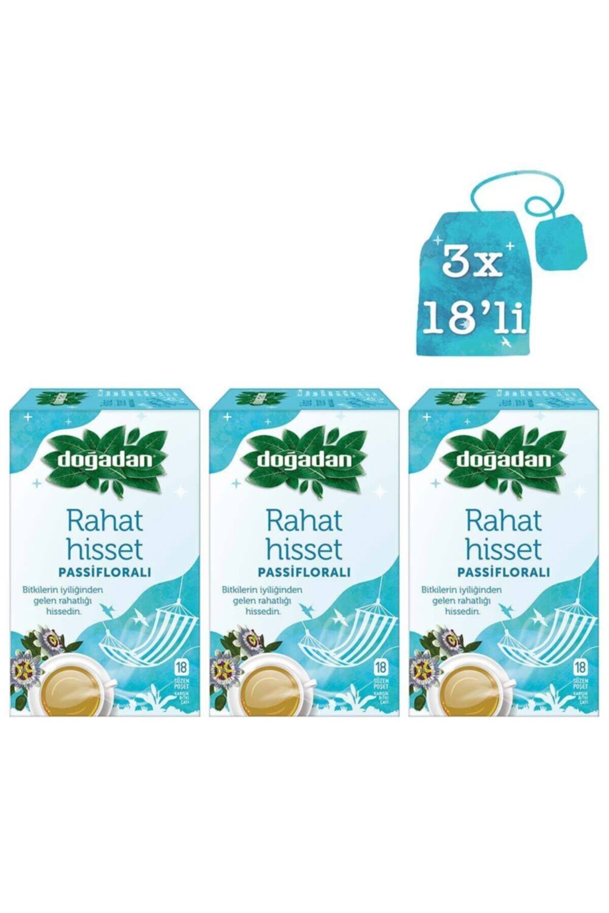 Doğadan Rahat Hisset Passifloralı 18'li x 3