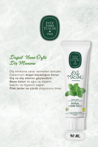 Eyüp Sabri Tuncer Diş Macunu Nane Özlü 90 ml 7 AL 6 ÖDE ve Diş Macunu Sıkma Aparatı