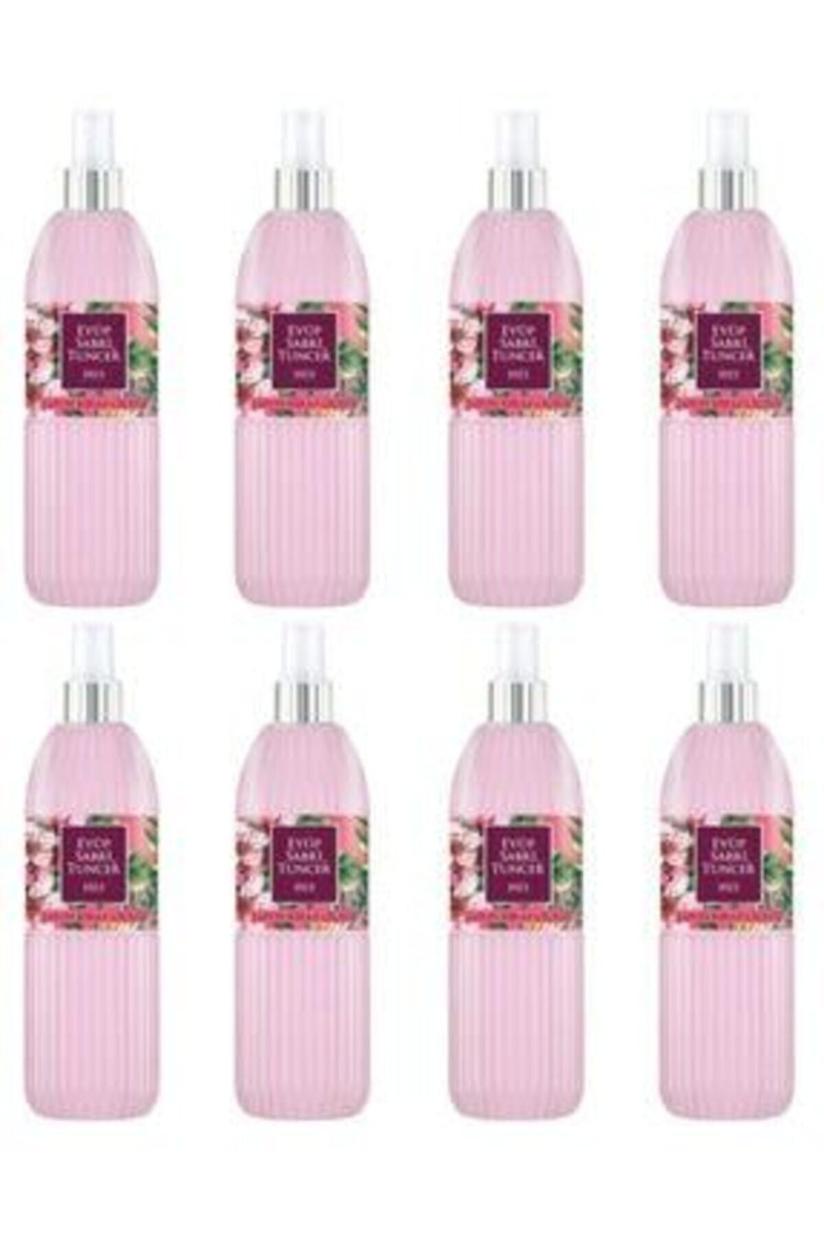 Eyüp Sabri Tuncer Japon Kiraz Çiçeği Kolonyası 150 Ml Silindir Pet Şişe Sprey x 8 Adet