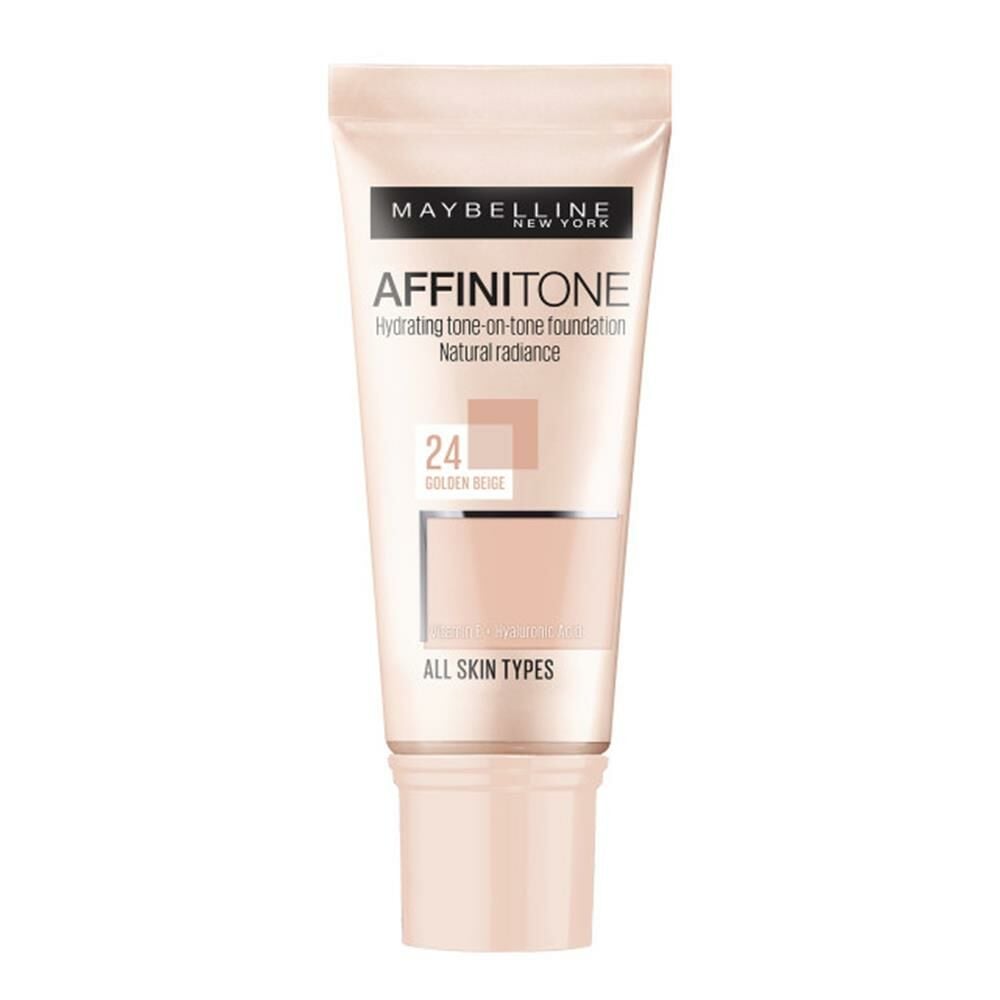 Maybelline New York Affinitone Fondöten 24 Golden Beige