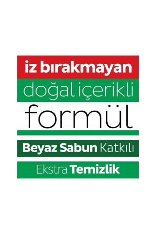 Easy Clean Beyaz Sabun Katkılı Yüzey Temizlik Havlusu 2X100 (200 Yaprak)