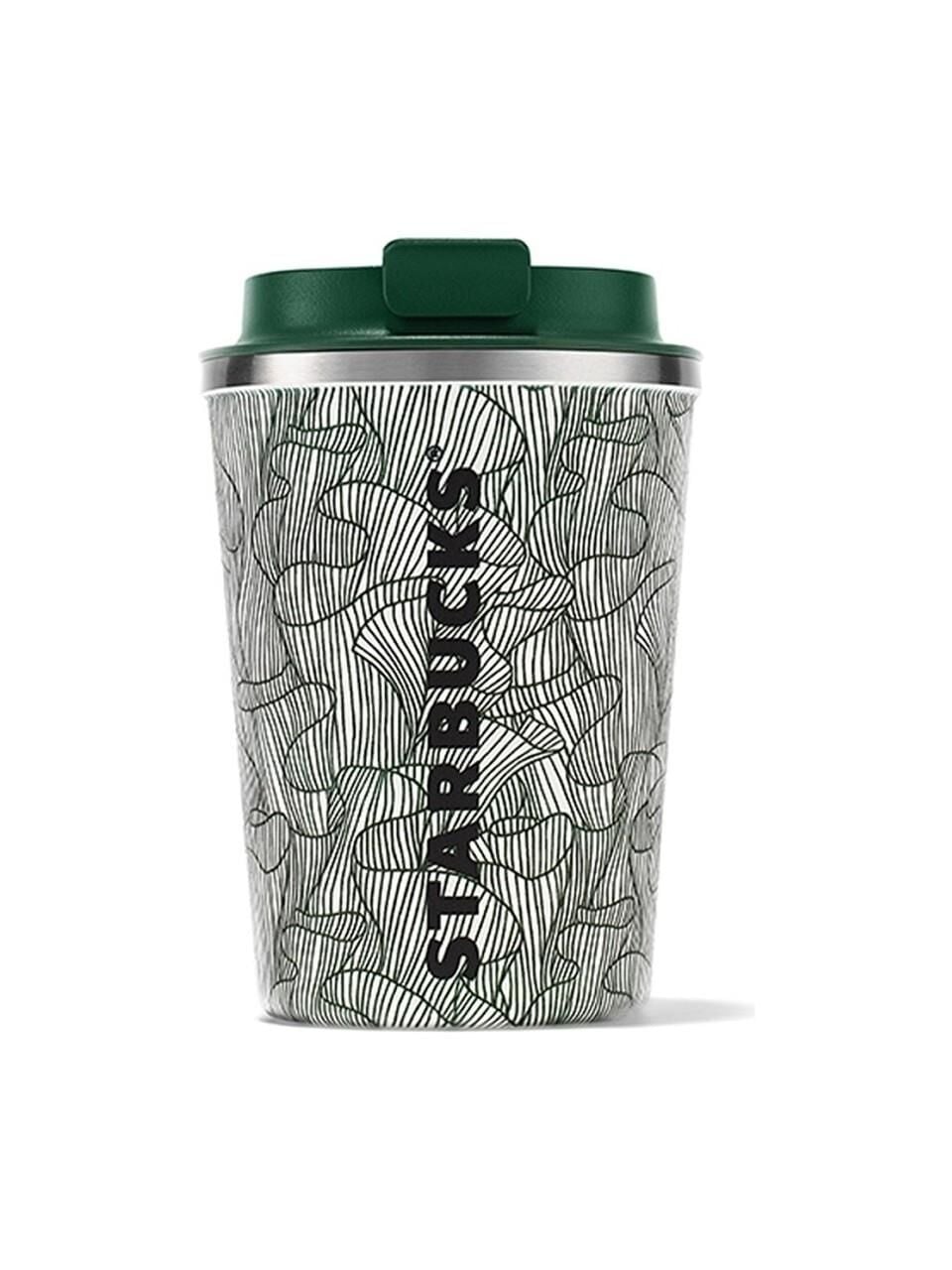 Starbucks® Paslanmaz Çelik Dalga Desenli Termos 355 ml