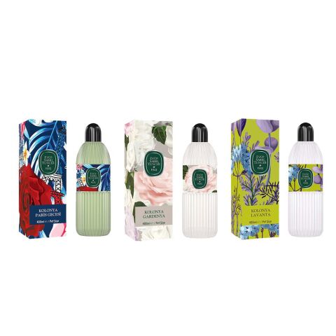 Eyüp Sabri Tuncer Kolonya Paris Gecesi, Gardenya ve Lavanta Pet Şişe 400 ML
