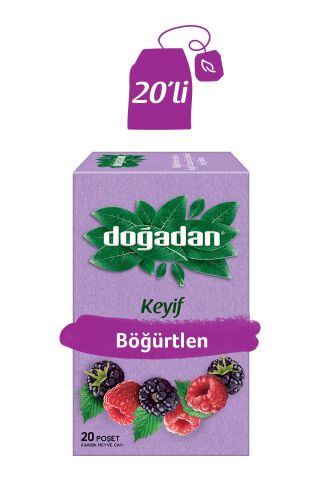 Doğadan Böğürtlenli Karışık Meyve Çayı