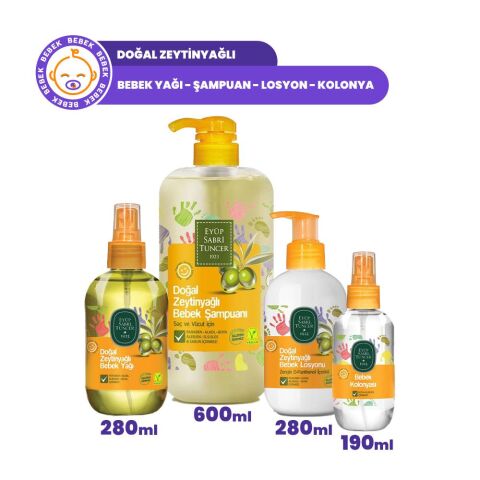 Eyüp Sabri Tuncer Bebek Yağı, Kolonyası, Losyonu ve Şampuanı