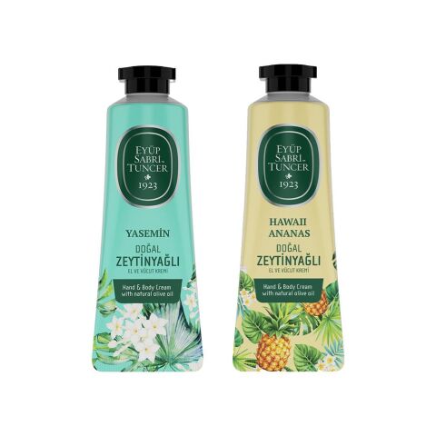 Eyüp Sabri Tuncer El ve Vücut Kremi Yasemin ve Havaii Ananas 50 ml