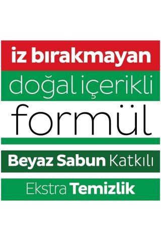 Easy Clean Beyaz Sabun Katkılı Yüzey Temizlik Havlusu 100