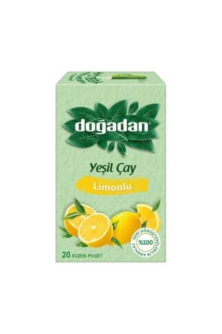 Doğadan Yeşil çay Limonlu 20'li