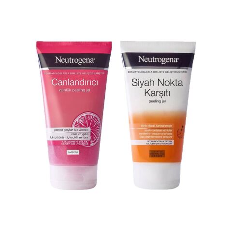 Neutrogena Canlandırıcı Pembe Greyfurt ve Siyah Nokta Karşıtı Peeling 150 ml