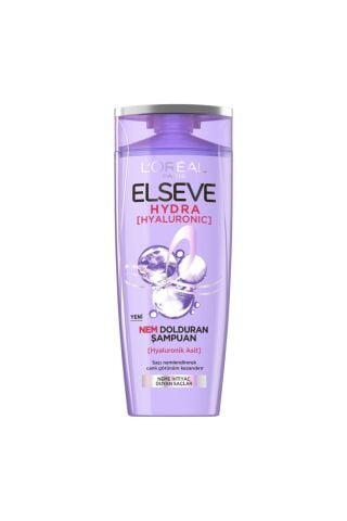 Elseve L'Oréal Paris Hydra [Hyaluronic] Nem Dolduran Şampuan 390 ml 2 Adet