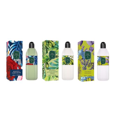 Eyüp Sabri Tuncer Kolonya Paris Gecesi, Ayvalık Zeytin Çiçeği ve Lavanta Pet Şişe 400 ML