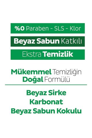 Easy Clean Beyaz Sabun Katkılı Yüzey Temizlik Havlusu 3x100 (300 YAPRAK) Intermop Slim Cam Bezi