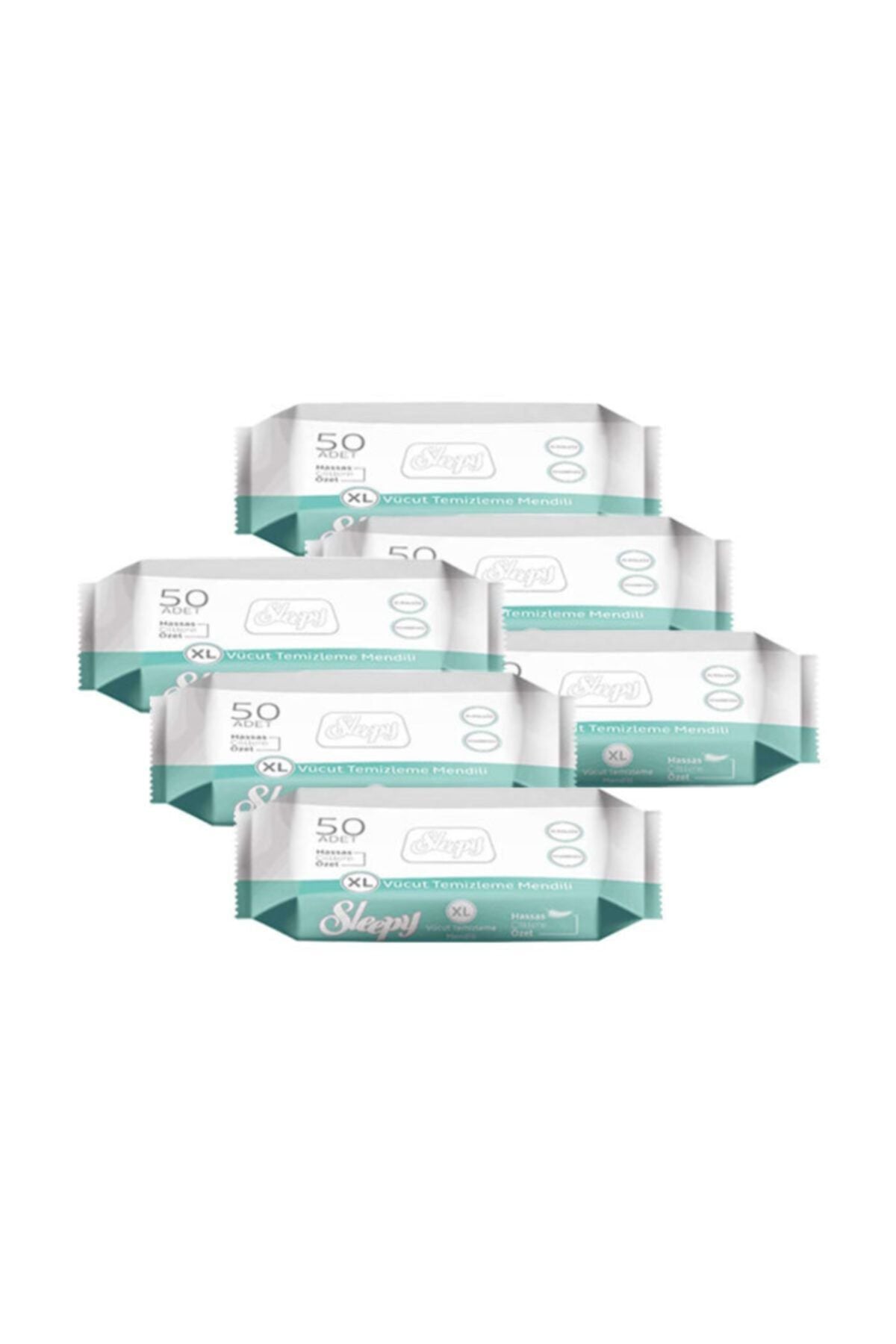 Sleepy Vücut Temizleme Mendili 50 Li X 6 Adet