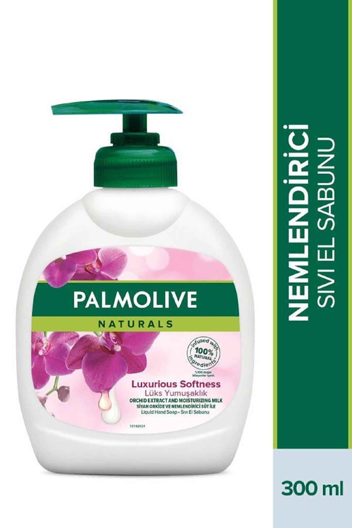 Palmolive Naturals Siyah Orkide İpeksi Yumuşaklık Nemlendirici Sıvı El Sabunu 300 ml