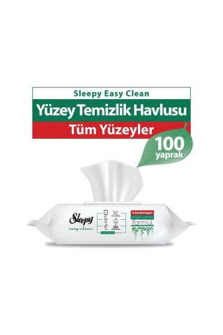 Easy Clean Yüzey Temizlik Havlusu 100' Lü