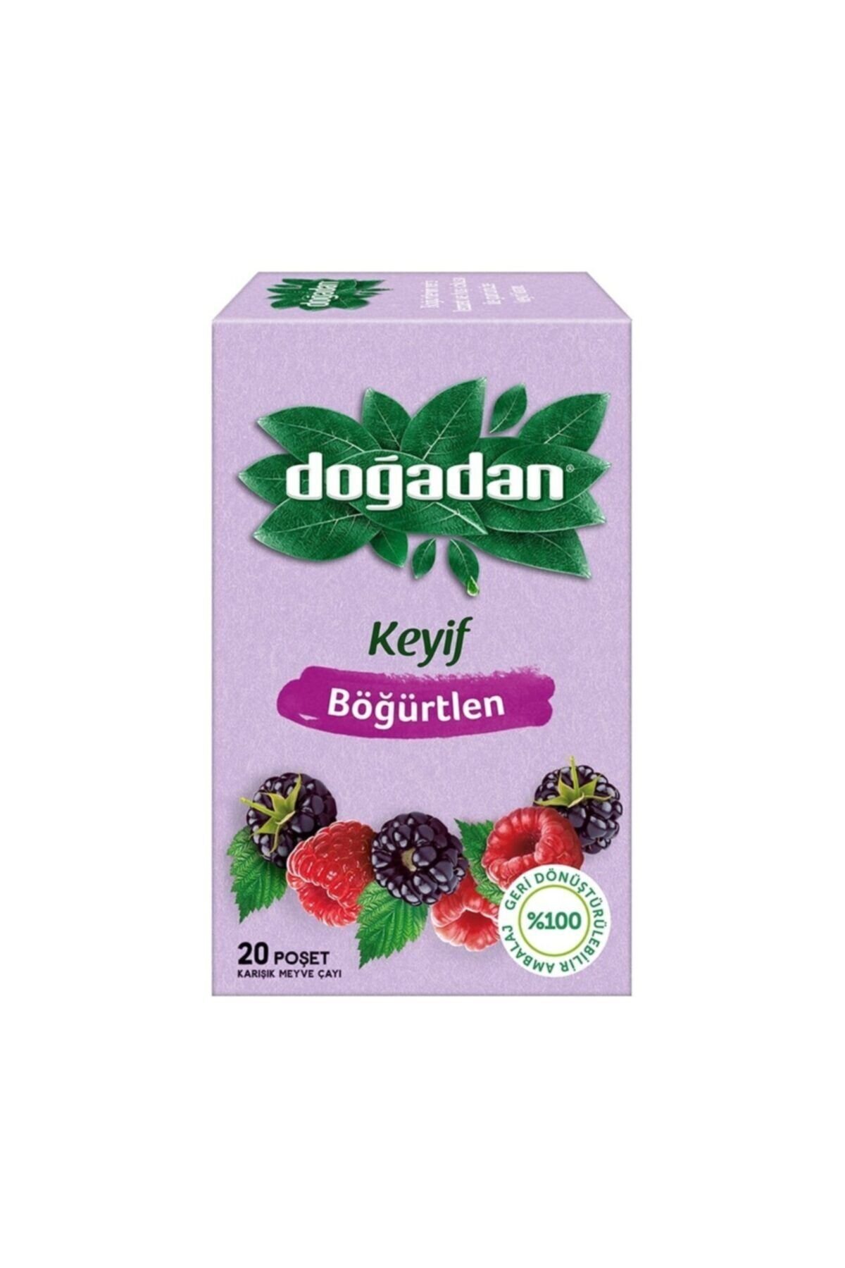 Doğadan Böğürtlenli Karışık Meyve Çayı