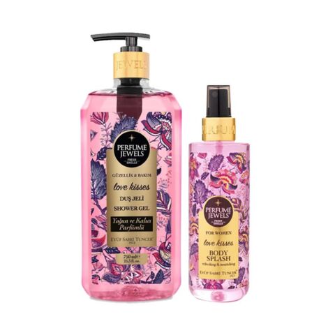 Eyüp Sabri Tuncer Love Kisses Duş Jeli 750 ml Ve Pj Body Splash Love Kisses 250 ml