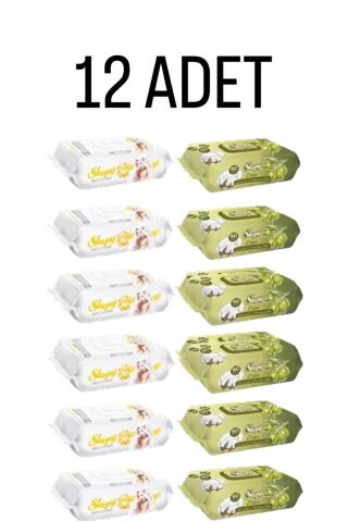 Sleepy Sensitive x6 & Zeytinyağlı x6 (12x90) 1080 yaprak