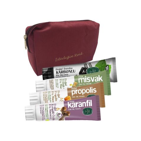 Eyüp Sabri Tuncer Karanfil, Misvak, Propolis ve Bambu Diş Macunu 75 ml, Slogan Çanta Hediyeli