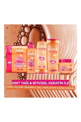 L'Oreal Paris Elseve Dream Long Onarıcı Bakım Şampuanı 450 ml 4 Adet