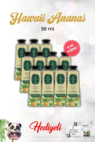 Hawaii Ananas 11 AL 9 ÖDE El Ve Vücut Kremi 50 Ml veRosie