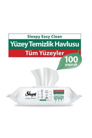 Easy Clean Yüzey Temizlik Havlusu 100 Yaprak