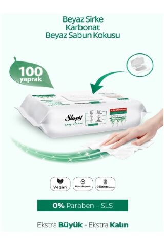 Easy Clean Yüzey Temizlik Havlusu 100 Yaprak