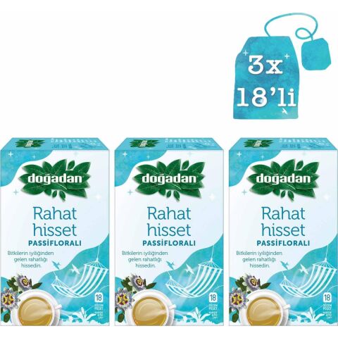 Doğadan Rahat Hisset Passifloralı 18'li x 3