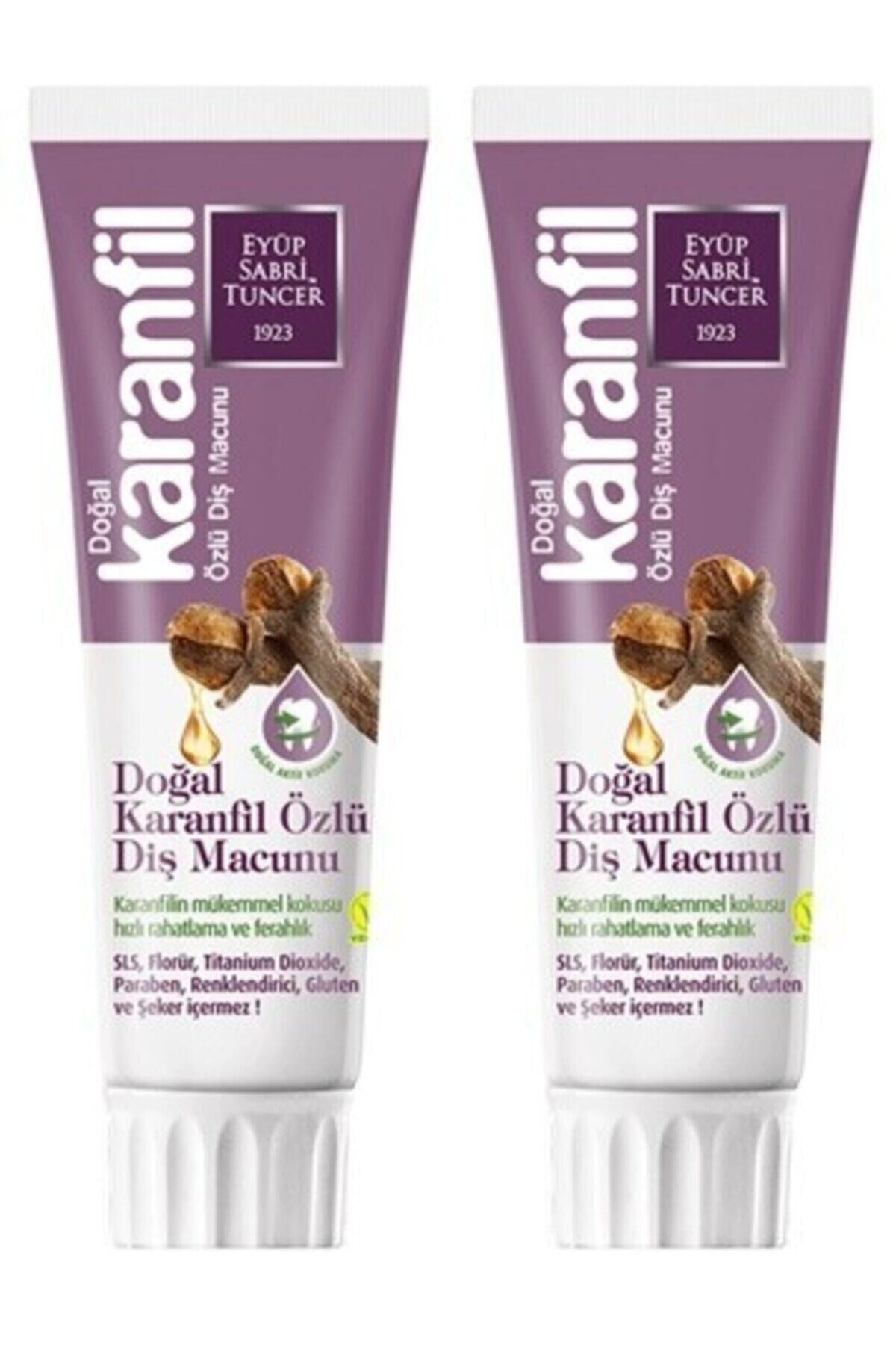 Eyüp Sabri Tuncer Karanfil Özlü Diş Macunu 75 ml x 2 Adet