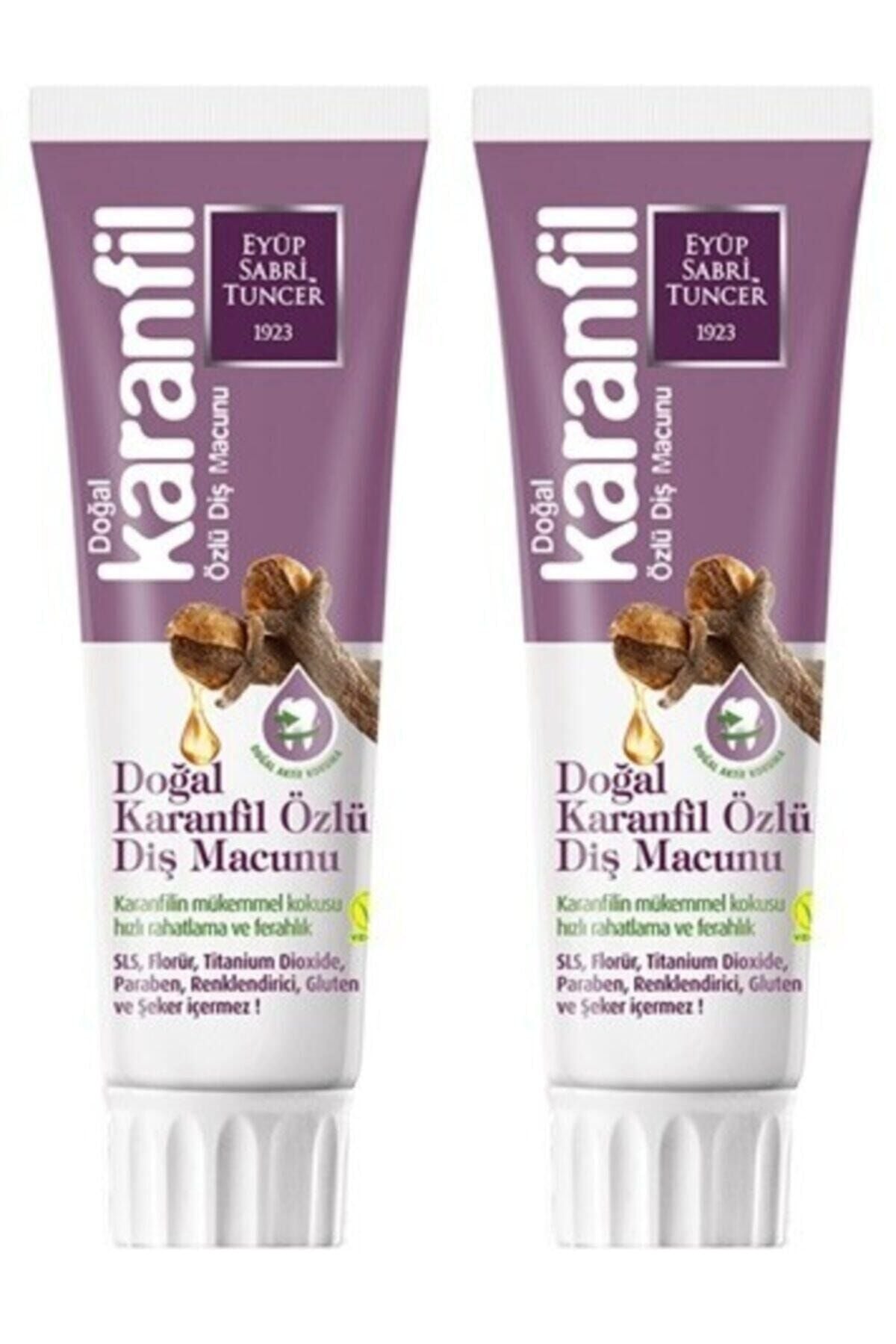 Eyüp Sabri Tuncer Karanfil Özlü Diş Macunu 75 ml x 2 Adet