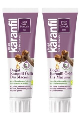Eyüp Sabri Tuncer Karanfil Özlü Diş Macunu 75 ml x 2 Adet
