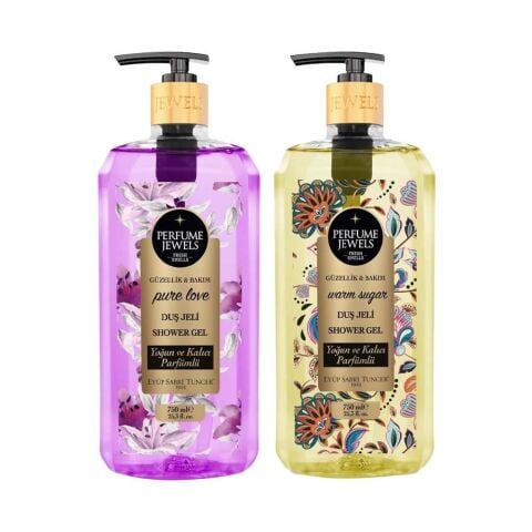 Eyüp Sabri Tuncer Pure Love Duş Jeli Ve Warm Sugar Duş Jeli 750 ml