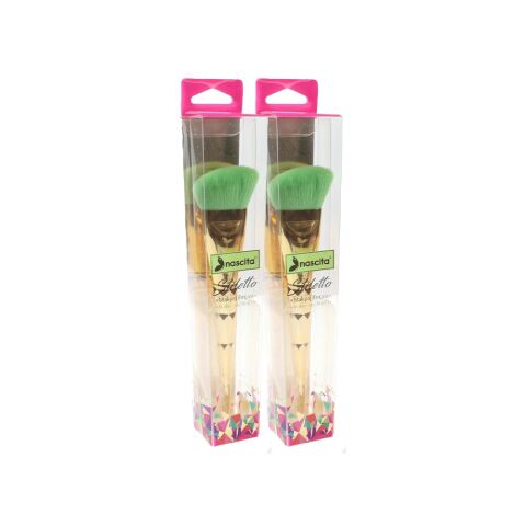 Nascita Açılı Fondöten Fırçası x 2