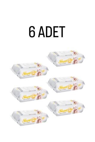 Sleepy Sensitive Islak Havlu 6x90 lı 6 Paket 540 Yaprak