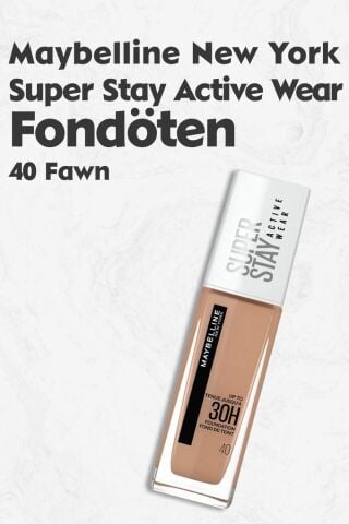 Maybelline New York Super Stay Active Wear Fondöten 40 Fawn