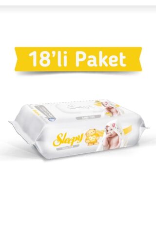 Sleepy Sensitive Islak Havlu 18×90 Lı 1620 Yaprak