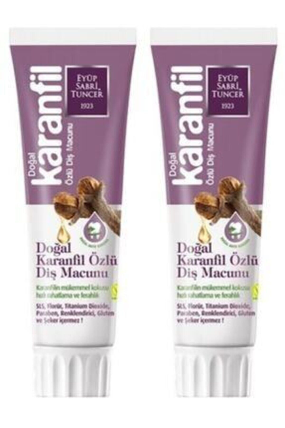 Eyüp Sabri Tuncer Karanfil Özlü Diş Macunu 75 ml x 2 Adet